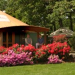 Peter and Alan, Pacific Yurts demonstration site